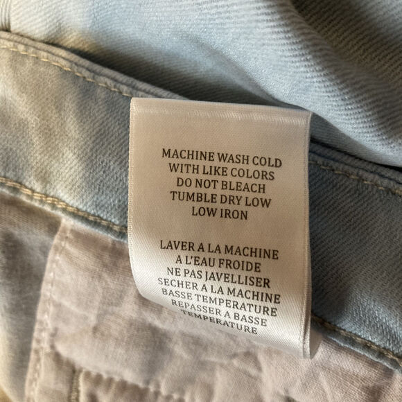 NEW! BLANK NYC WOMENS BLUE LIGHT WASH RELAXED BELL YEAH FLARE PANTS 29 - Picture 8 of 10